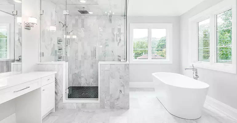 Full Shower Remodel in Washington