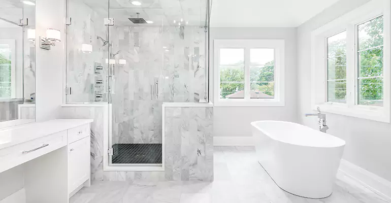 New Construction Master Bathrooms in Washington