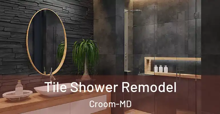 inner Bathroom imggen Tile Shower Remodel Croom-MD